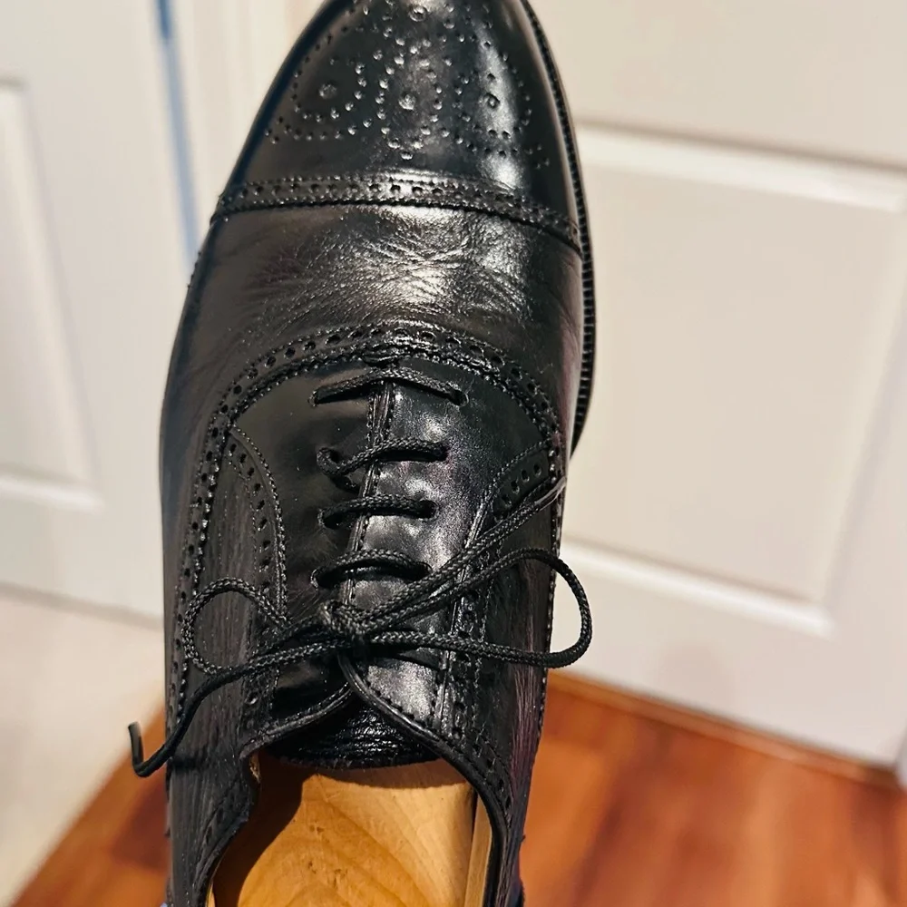 Bruno Magli Charles Italy Leather Oxfords.
